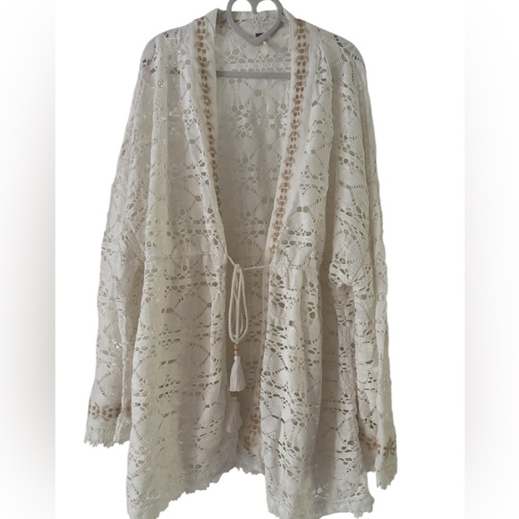 Free People Bell Sleeve Duster NWOT - Picture 4 of 6